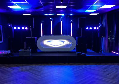 LED DJ BOOTH