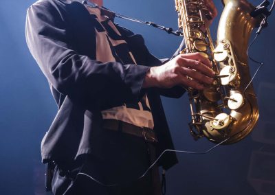 Saxofonist Martijn