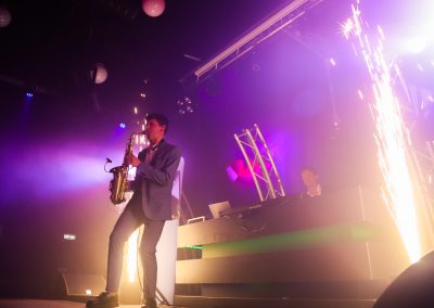 Saxofonist Martijn