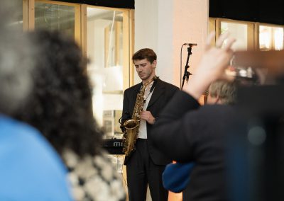 Saxofonist Martijn